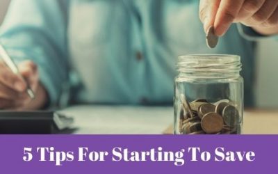5 Tips For Starting To Save